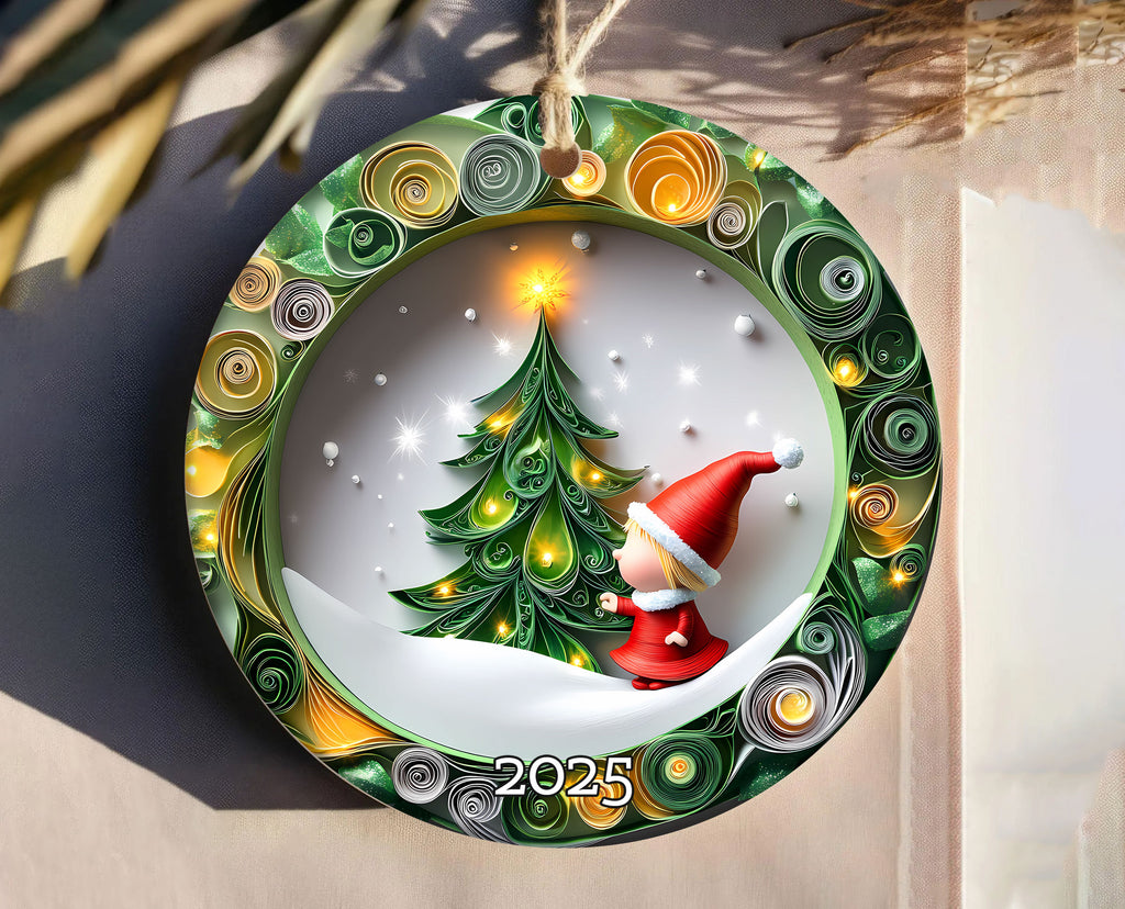 Cute Christmas Ornament, Gift For Kids, Holiday Decoration, Gift Exchanged