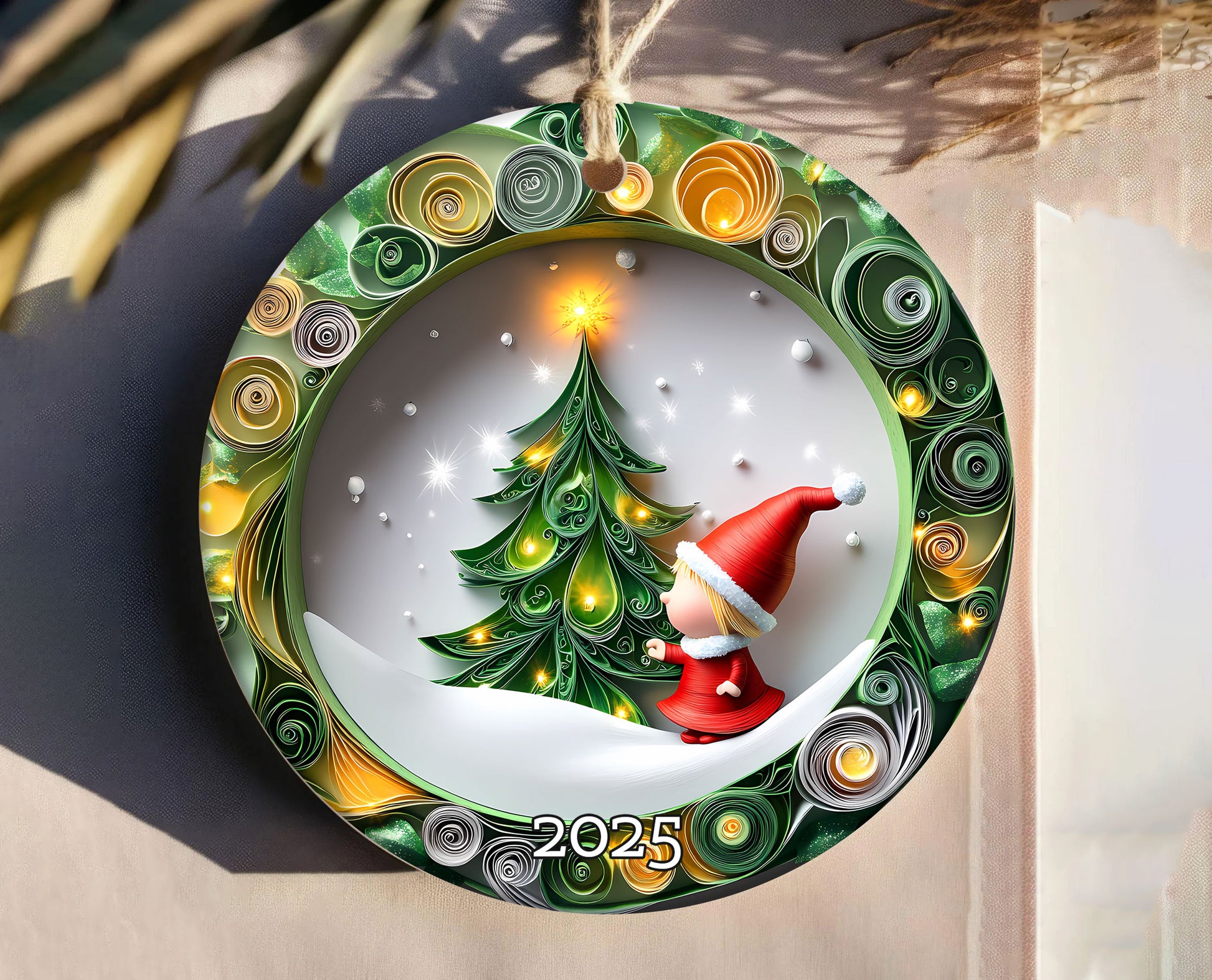 Cute Christmas Ornament, Gift For Kids, Holiday Decoration, Gift Exchanged