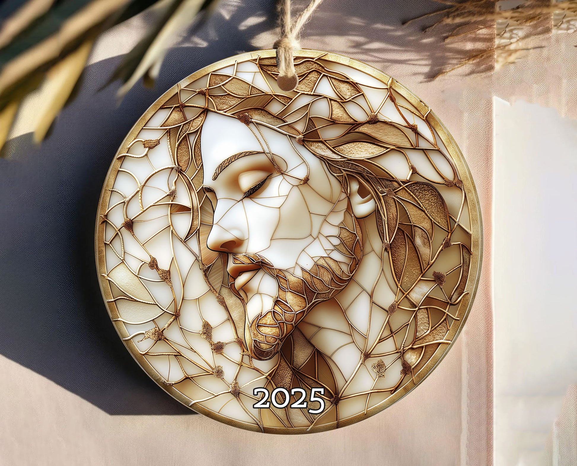 Christian Christmas Ornament, Holy Family Decoration, Jesus Birth Christmas