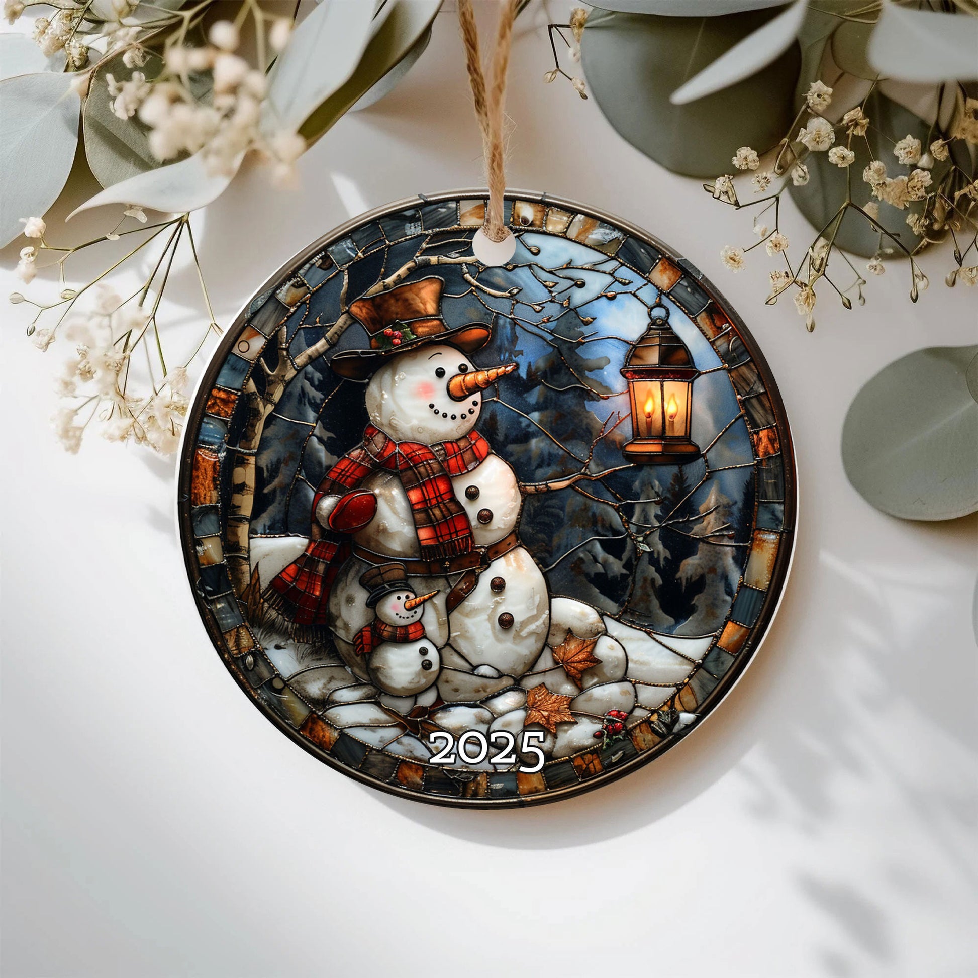 Rustic Santa Ornament, Secret Santa Gift Idea, Perfect Gift Exchange, Christmas Tree Decoration
