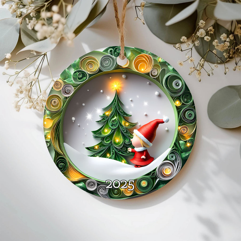 Cute Christmas Ornament, Gift For Kids, Holiday Decoration, Gift Exchanged