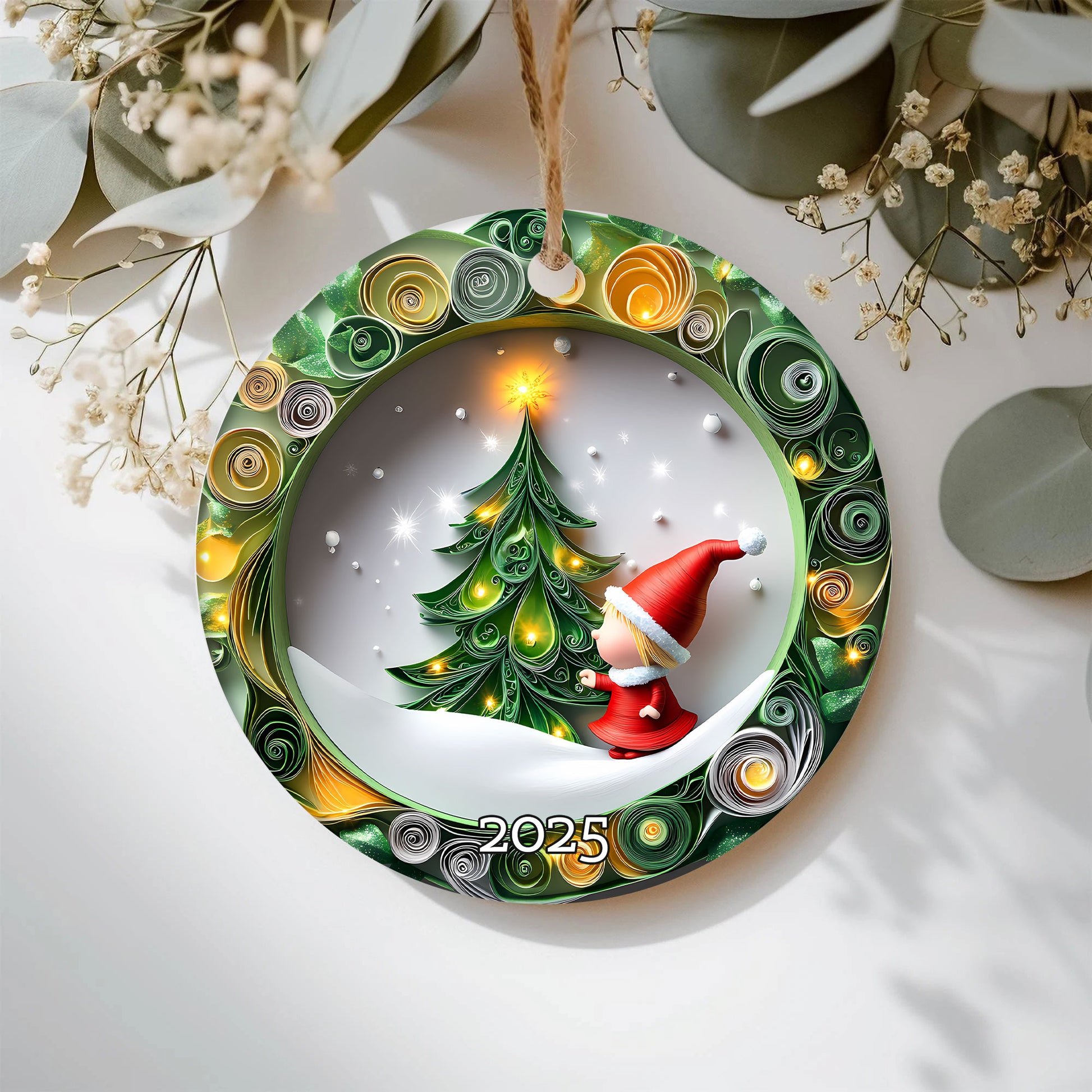 Cute Christmas Ornament, Gift For Kids, Holiday Decoration, Gift Exchanged