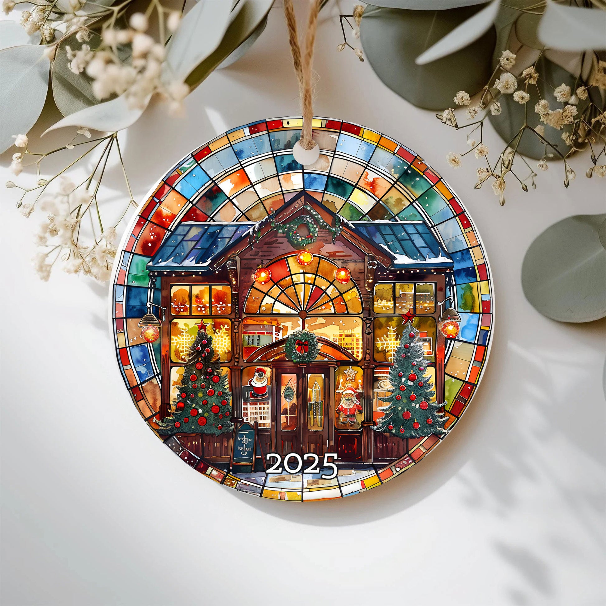 Santa’s Toy Store Ornament, Holiday Tree Decoration Idea, Perfect Gift for Children