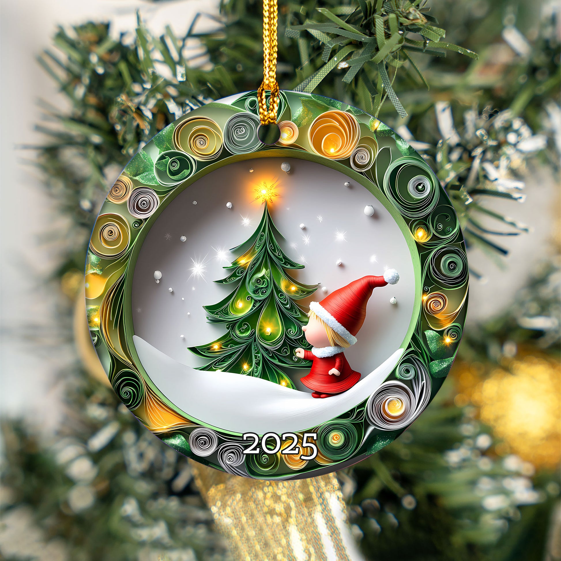 Cute Christmas Ornament, Gift For Kids, Holiday Decoration, Gift Exchanged