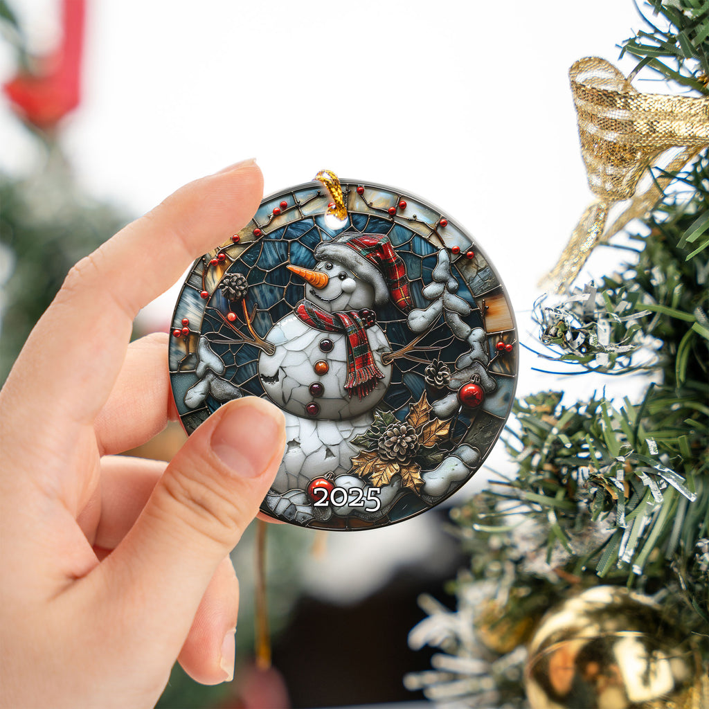 Retro Santa Claus Ornament, Gift for Family, Holiday Ornament Decoration