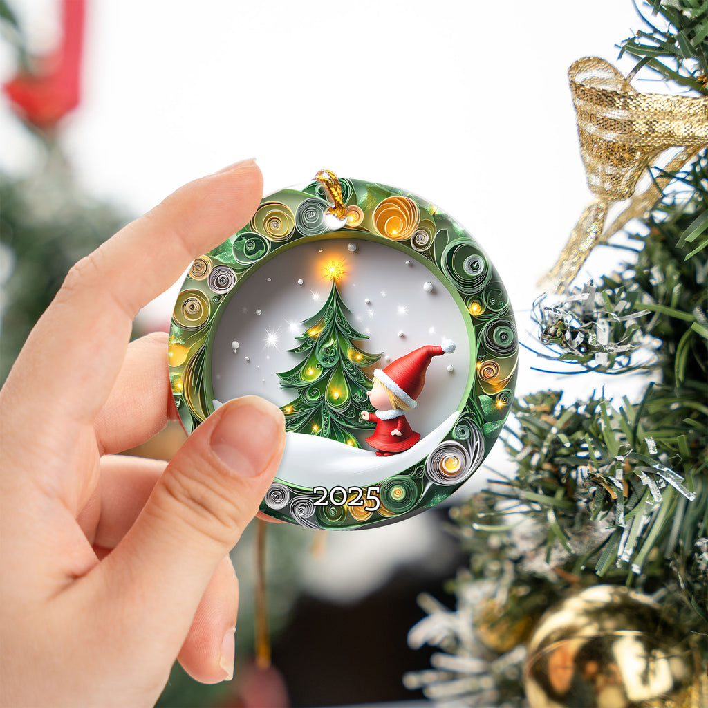 Cute Christmas Ornament, Gift For Kids, Holiday Decoration, Gift Exchanged