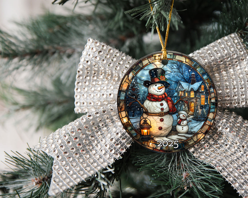 Antique Look Santa Ornament, Perfect Gift Exchange, Christmas Tree Decoration