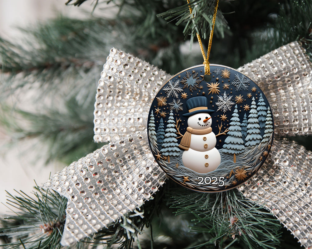 Snowmen Christmas Ornaments, Snowman Christmas Tree Ornament, Xmas Tree Gift For Family