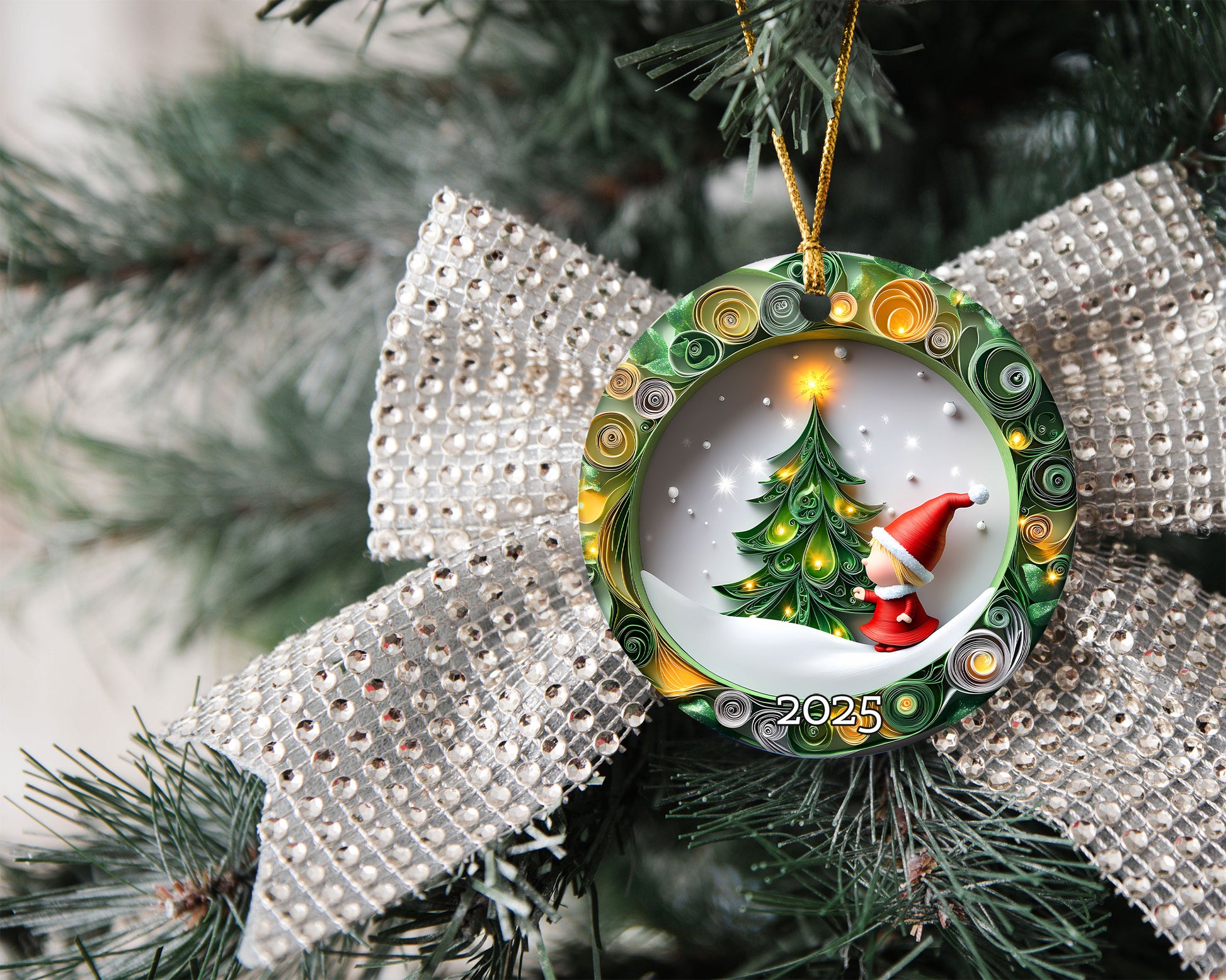 Cute Christmas Ornament, Gift For Kids, Holiday Decoration, Gift Exchanged