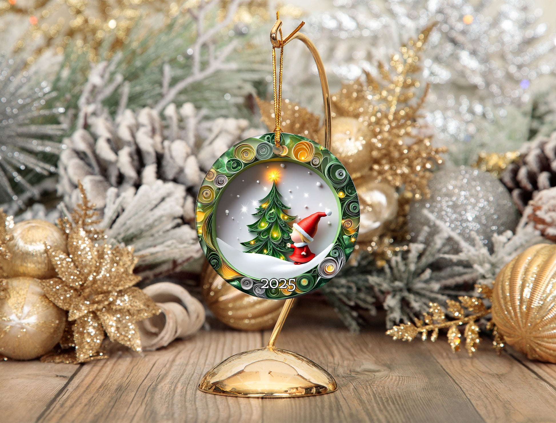 Cute Christmas Ornament, Gift For Kids, Holiday Decoration, Gift Exchanged