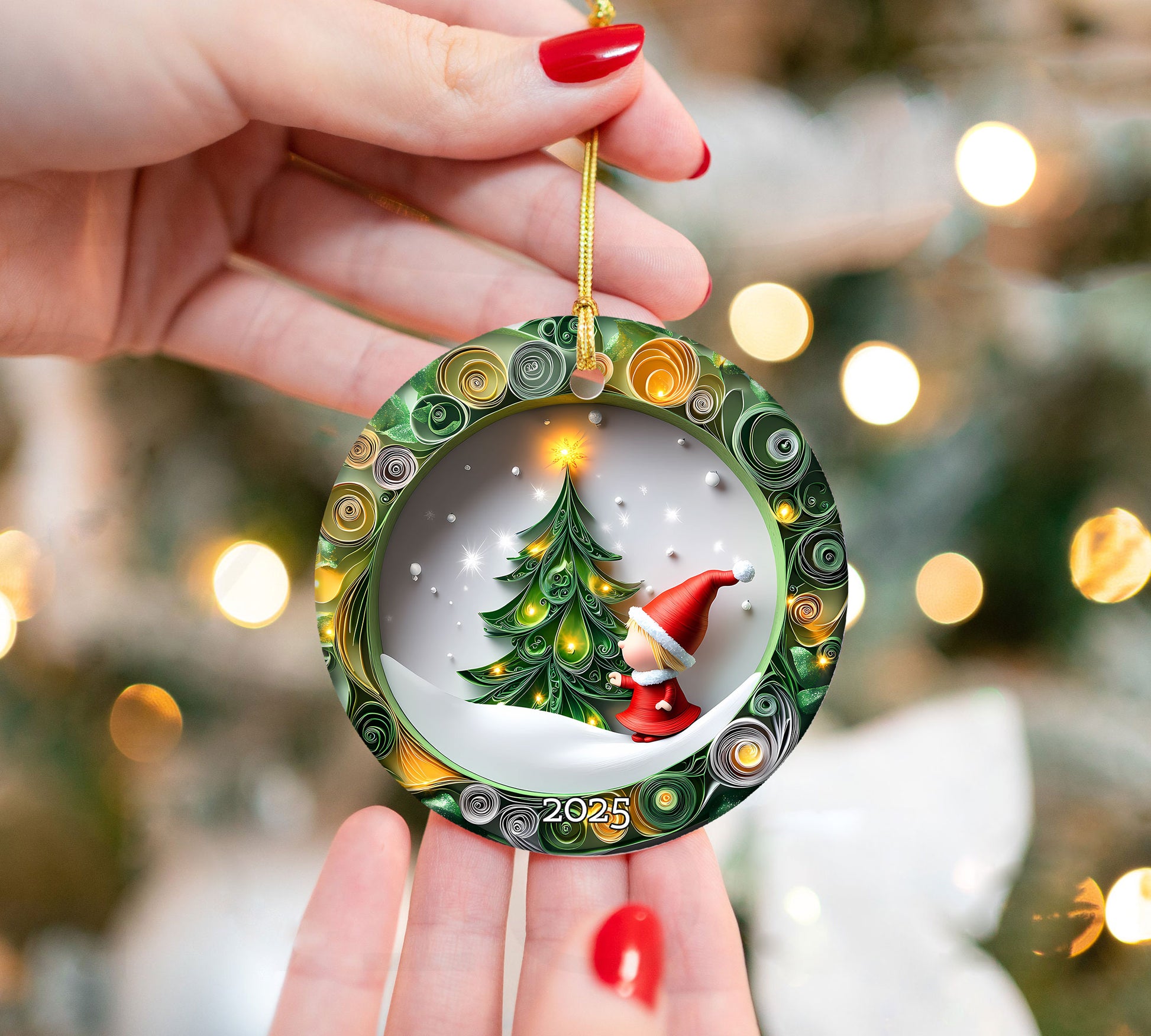 Cute Christmas Ornament, Gift For Kids, Holiday Decoration, Gift Exchanged
