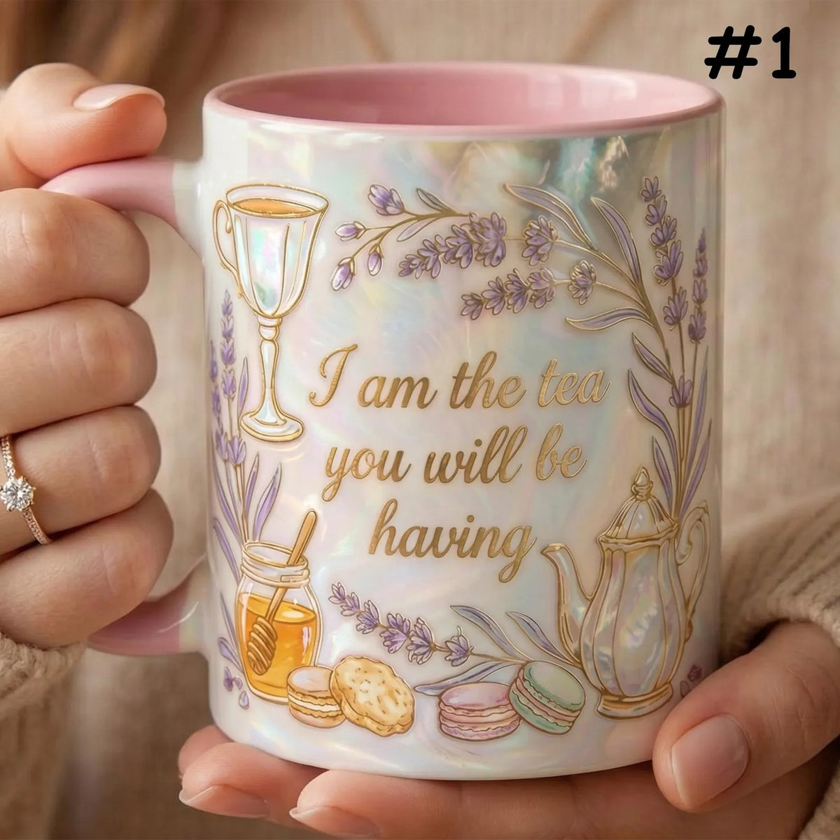 I Am The Tea You Will Be Having Mug, Bookish Tea Romance Reader Gift