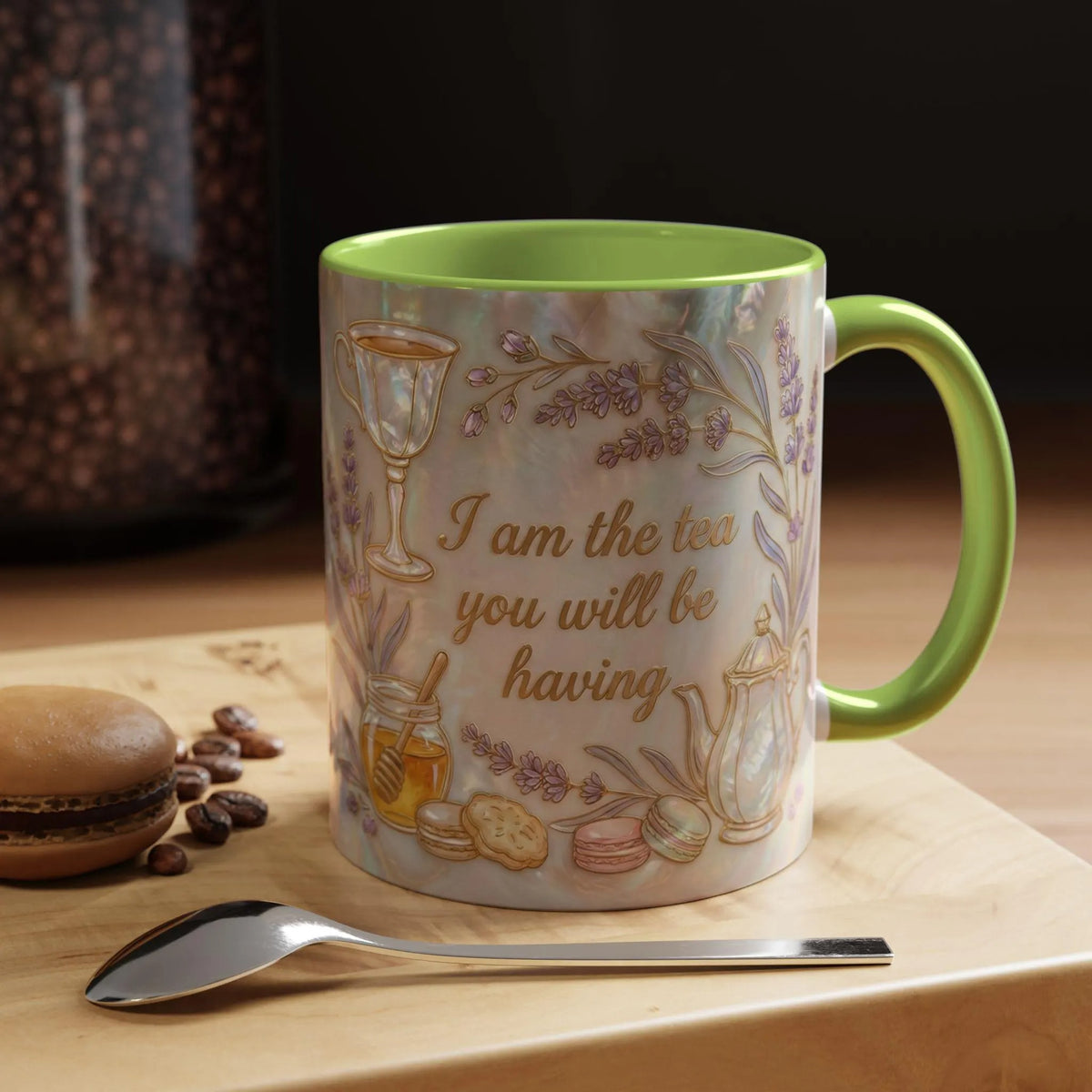 I Am The Tea You Will Be Having Mug, Bookish Tea Romance Reader Gift