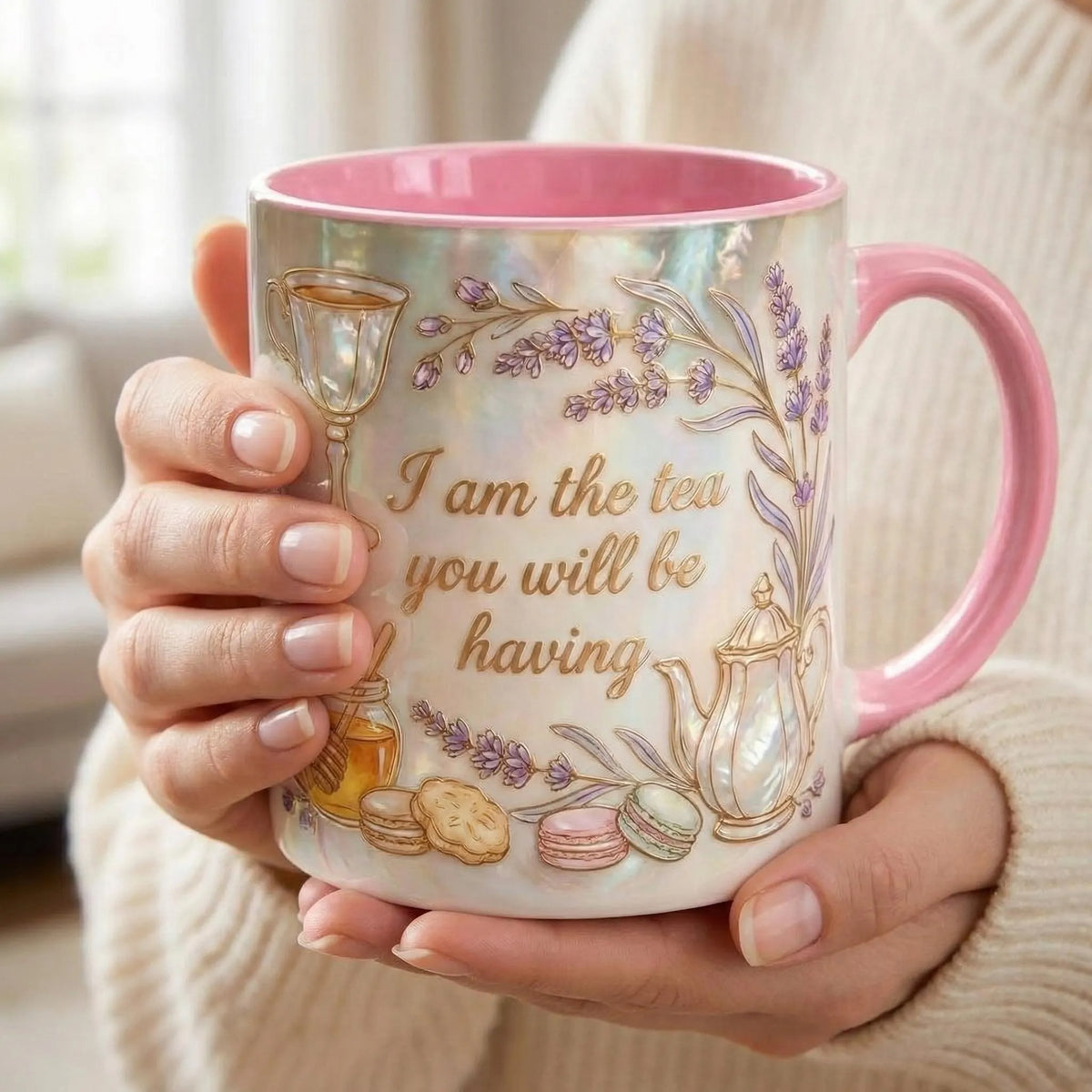 I Am The Tea You Will Be Having Mug, Bookish Tea Romance Reader Gift